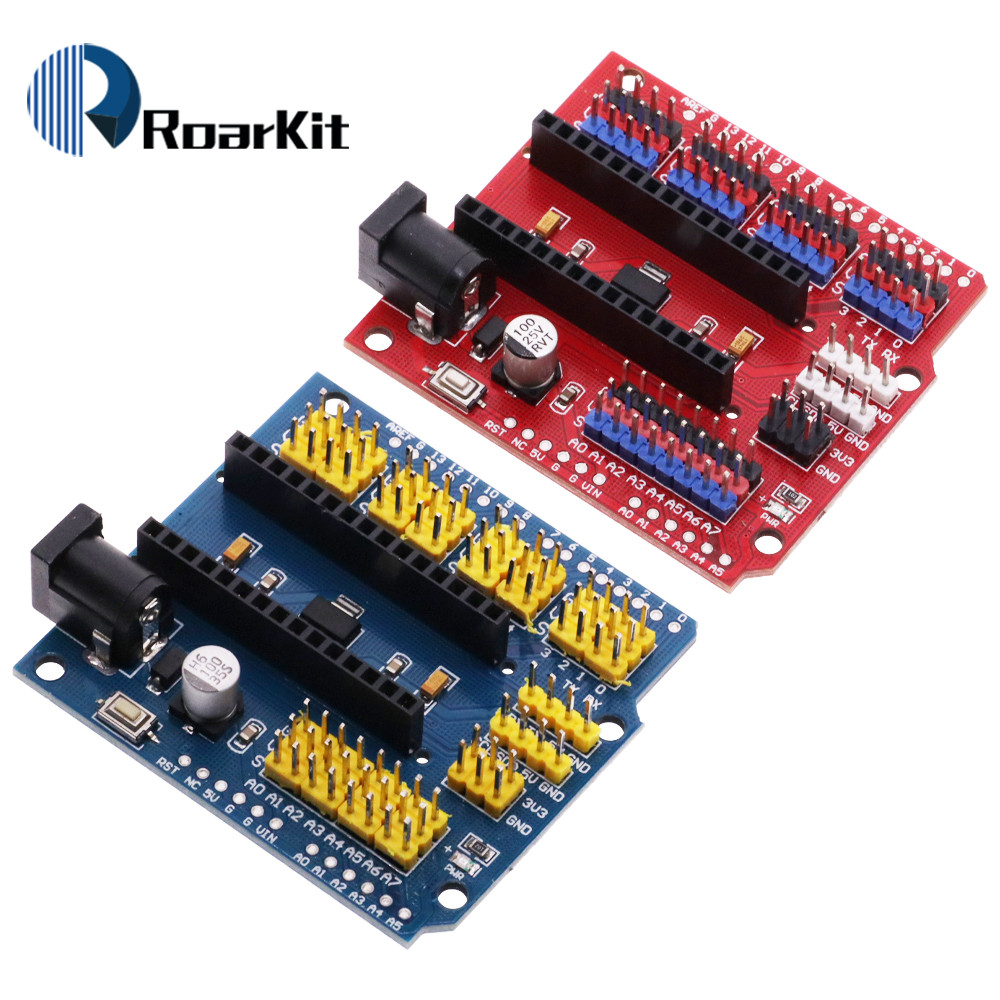 NANO I/O IO Expansion Sensor Shield Module For Arduino UNO R3 Nano V3.0 3.0 Controller Compatible Bo