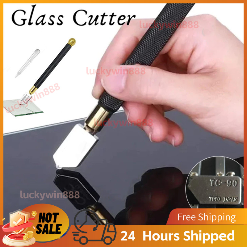 Pisau potong kaca toyo tc 90 asli jepang pisau pemotong kaca alat potong kaca alat pemotong kaca ori