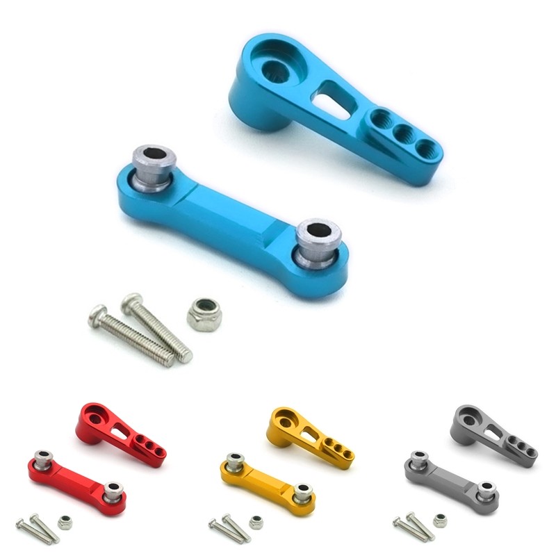 Wltoys 184011 A949 A959 A969 A979 K929 A959-B A979-B 2pcs Metal Steering Servo Arm Servo Rod 1/18 RC