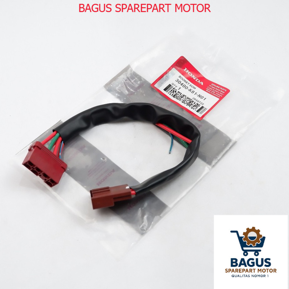 Kabel Soket ECU K81 Beat FI eSP , Scoopy FI eSP & Vario 110 eSP motor part