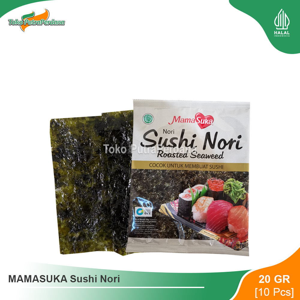 

SUSHI NORI Mamasuka 10 Lembar