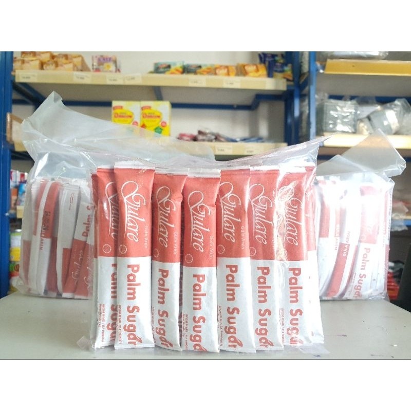Gula Stick 25Pcs × 7 Gr / Gula Aren Sachet 25Pcs / PalmSugar Stick 25Pcs / Gula Merah Stick 25Pcs