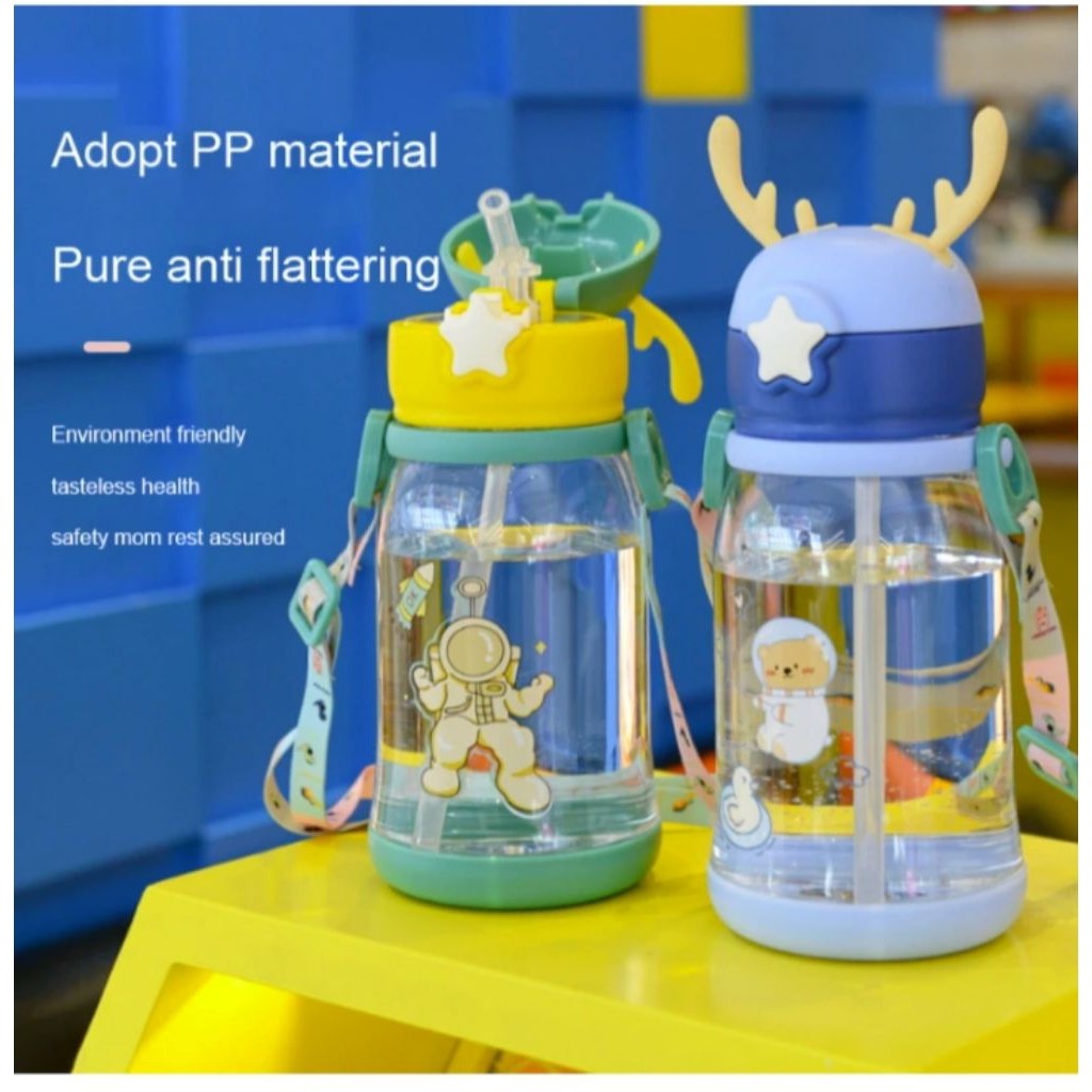 Botol Minum Anak / Botol Minum Tanduk Rusa / Botol Minum 550ml