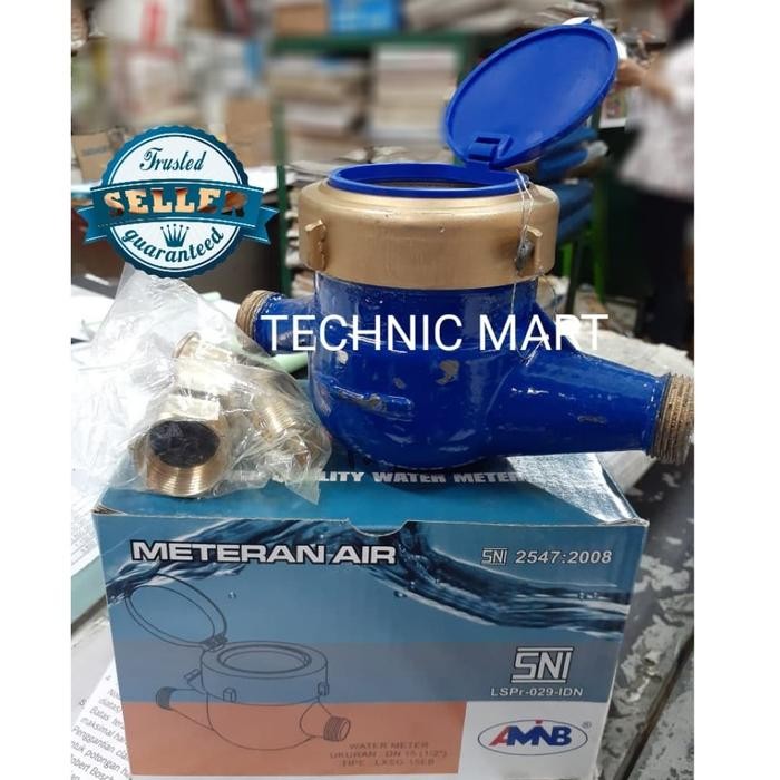 Meteran Air AMB Body Besi