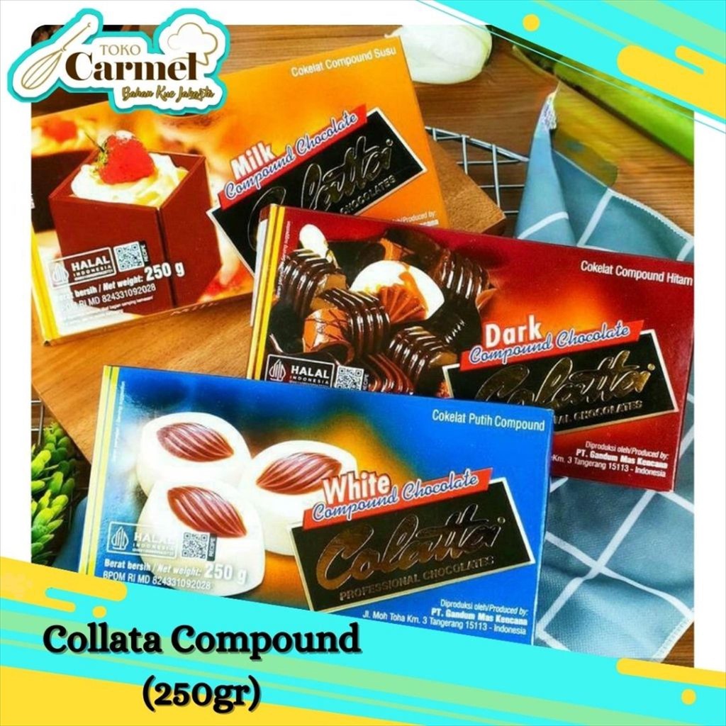 

Colatta Compound 250gr Coklat Milk White