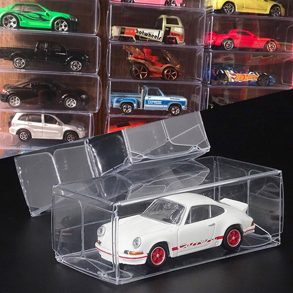 

kotak penyimpanan mainan Mobil Acrylic Dust Kotak Pajangan Kotak Penyimpanan Transparan untuk Koleksi Mainan