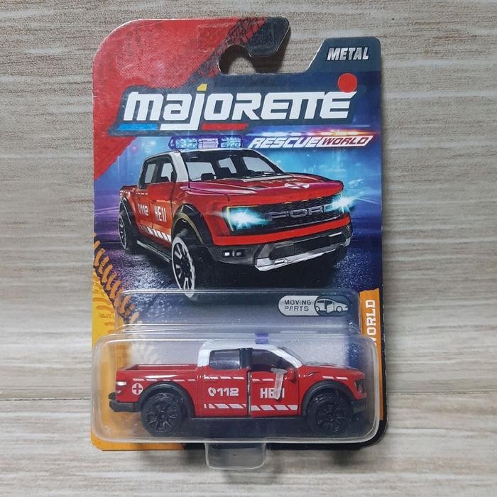 Majorette Rescue World Diecast - FORD F-150 RAPTOR