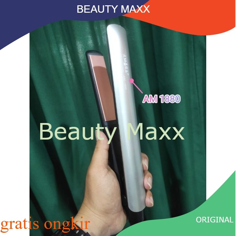 𝗔𝗠𝗔𝗥𝗔 - Catokan Pelurus Rambut Plat Keramik Suhu 450f/Catok Keratin  Kerahsine