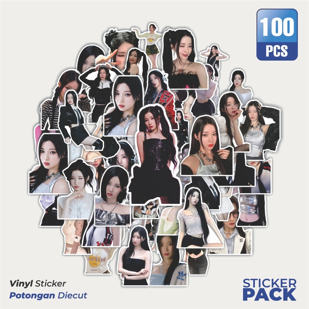 

Super Hemat! 100 PCS Stiker Baby Monster Baemon Asa Waterproof Aesthetic- Untuk Laptop, Motor, dan Helm - Paper Stationery Pack