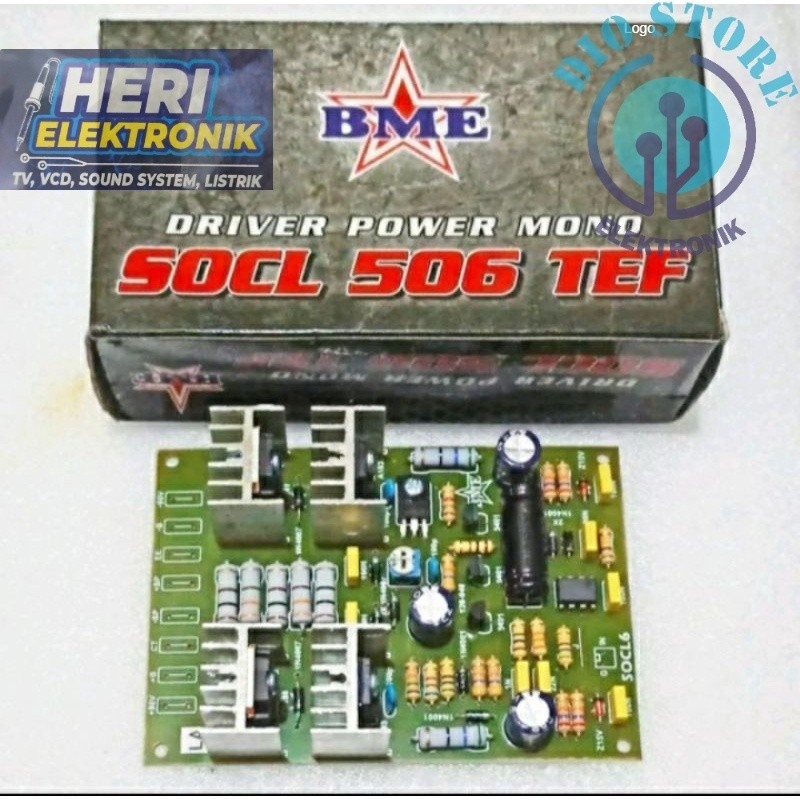 kit driver power mono 1000watt socL 506 plus tef BME