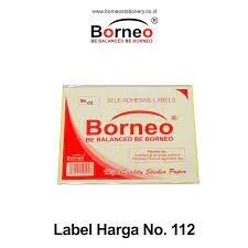 

PROMO-LABLE HARGA BORNEO NO.112 / STICKER LABELBigseller