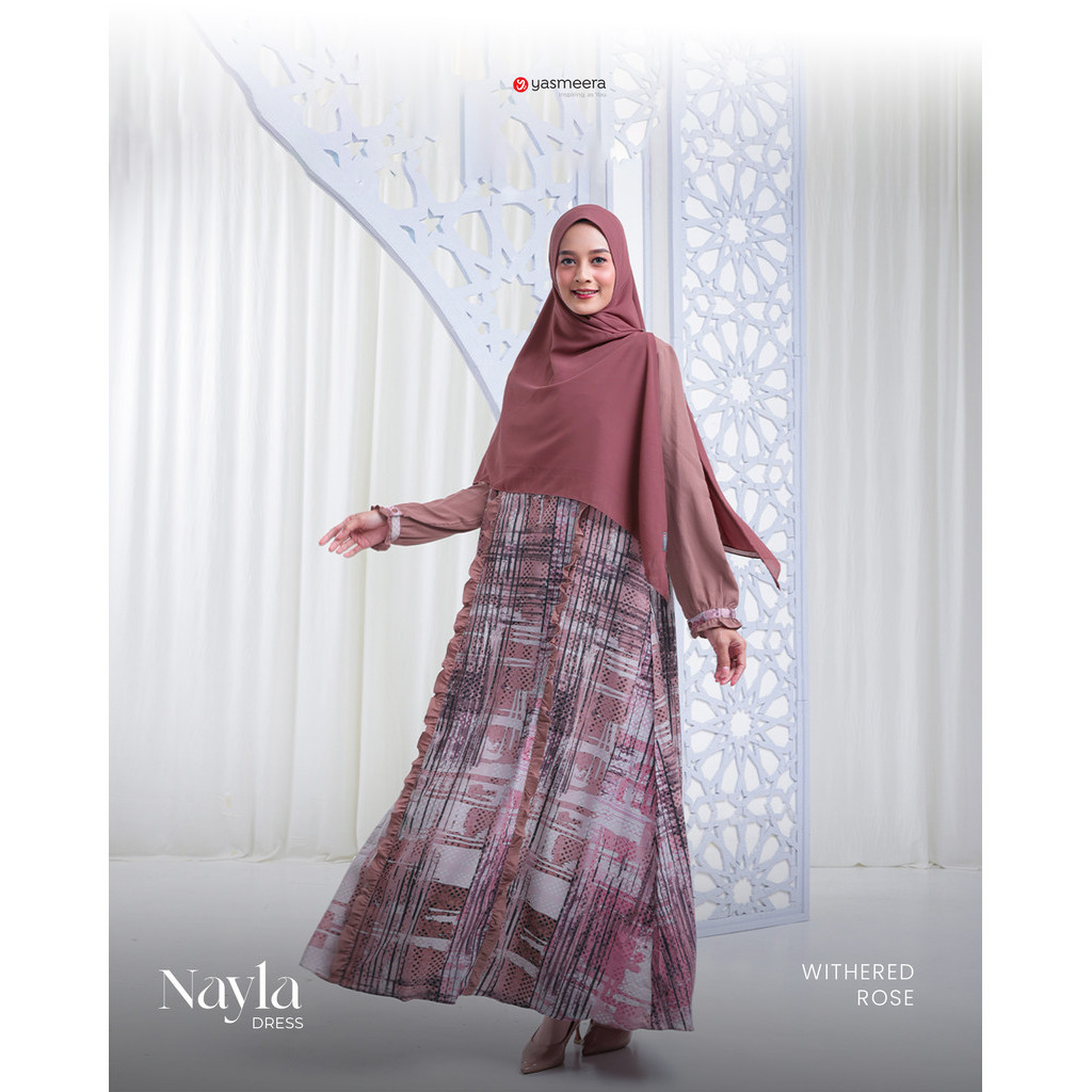 GAMIS DEWASA NAYLA BRAND YASMEERA