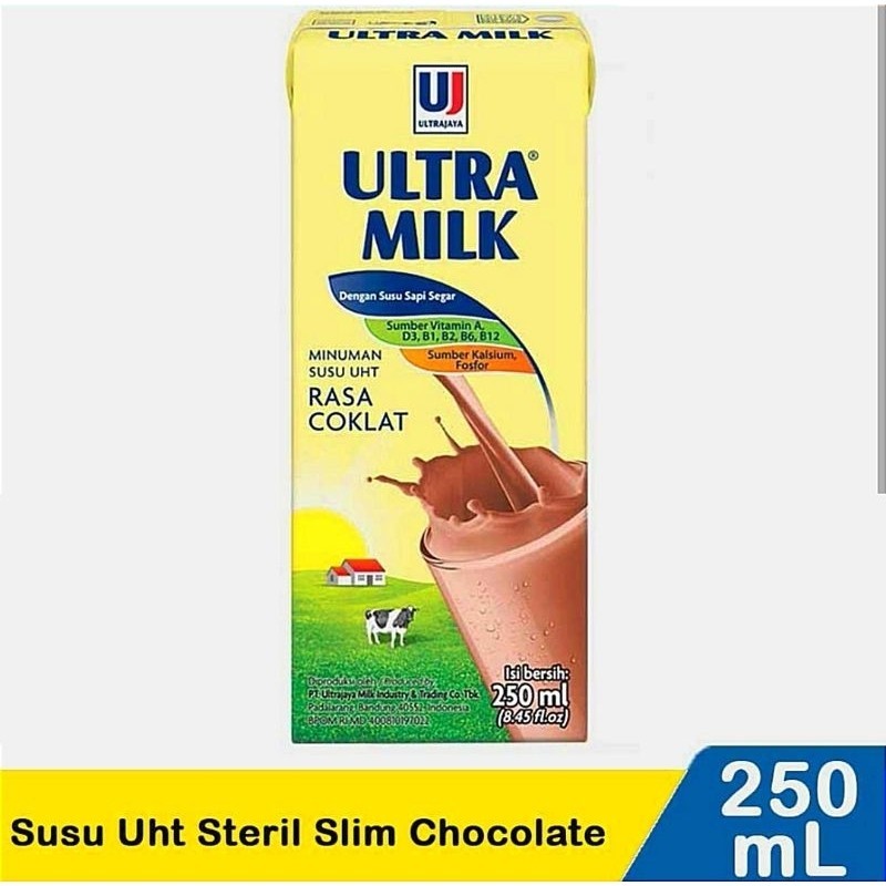 

IO Susu Ultra 250ml COKLAT 1 dus isi 24