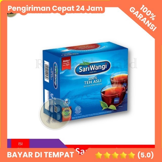 

TEH CELUP SARIWANGI ASLI 50pcs