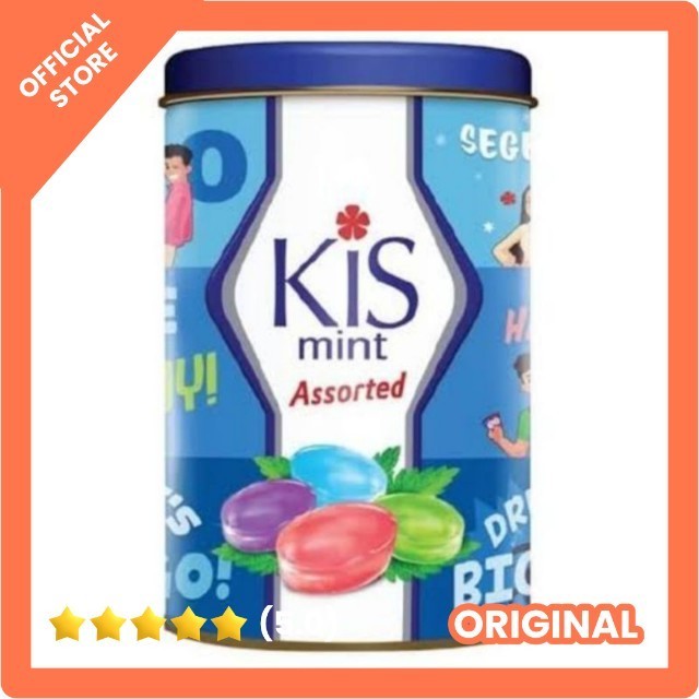 

Permen kiss kaleng - toples
