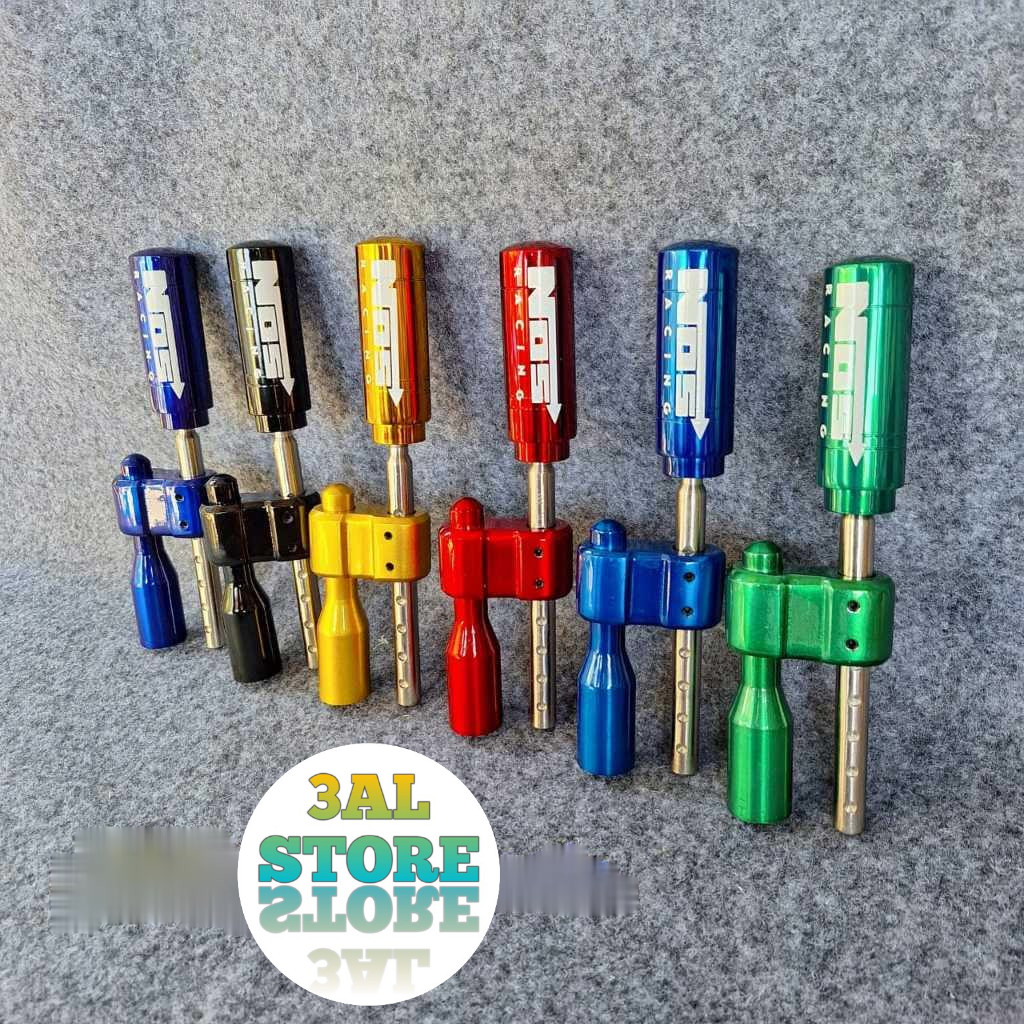 Shift Knob Ekstender Mobil Set Tuas Persneling Burn Tip ktuned noz Alumunium tuas kepala knop knob +