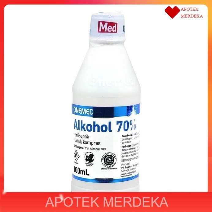 Alkohol 70% Cairan Antiseptik Untuk Pembersih Luka