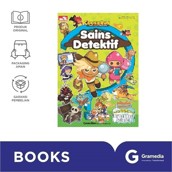 Cookie Run Sweet Escape Adventure - Sains Detektif