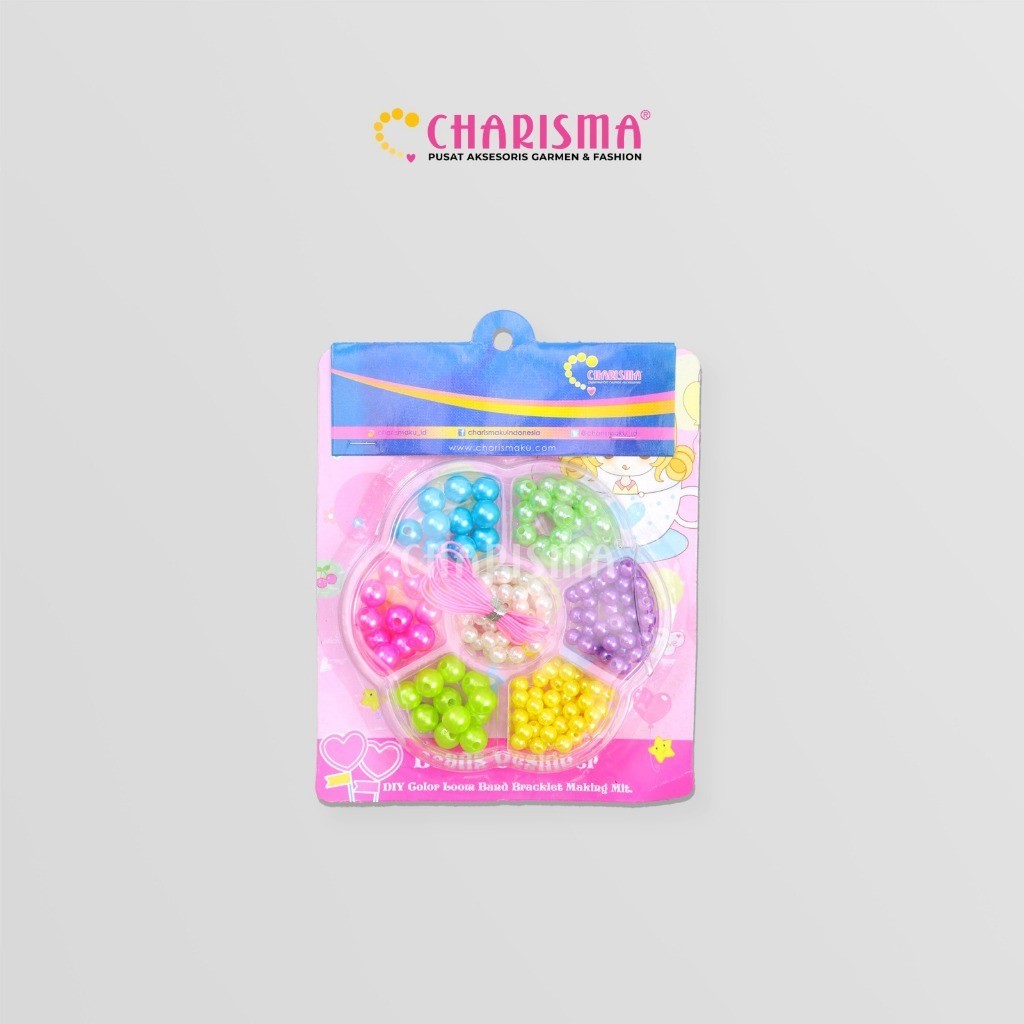 Charisma Candy Beads Set - DIY Manik-Manik Kerajinan / DIY Meronce Kalung Gelang