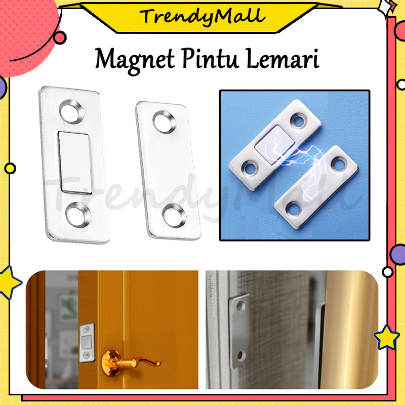 Penutup Pintu Magnet Door/ Penutup pintu lemari magnet/Magnet Pintu Lemari Laci Catches Magnet/Magne