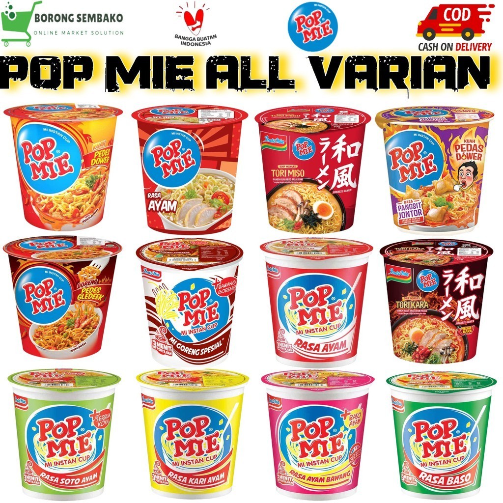 

Pop Mie All Varian