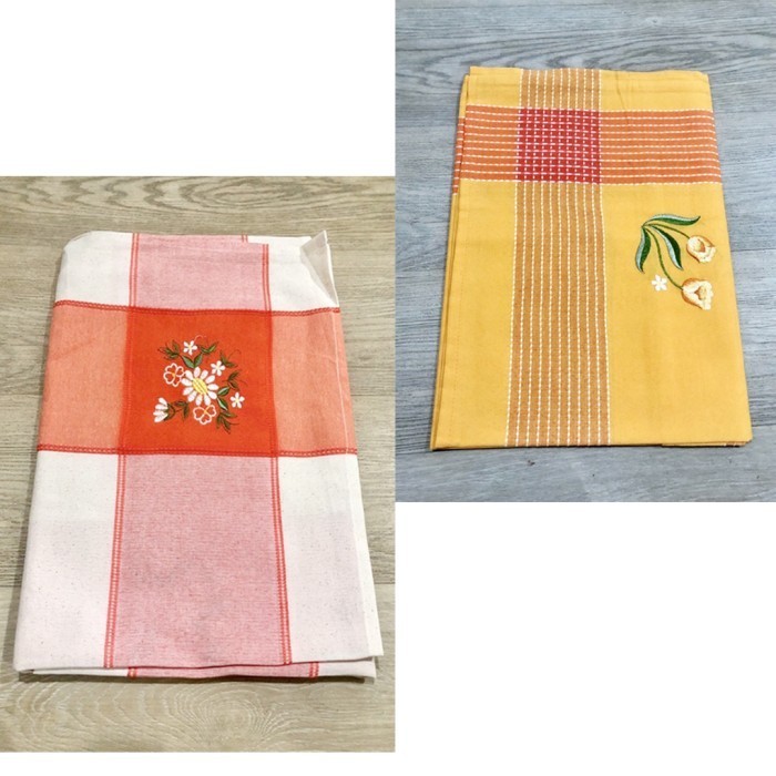 Taplak meja tamu 100x150 kain katun