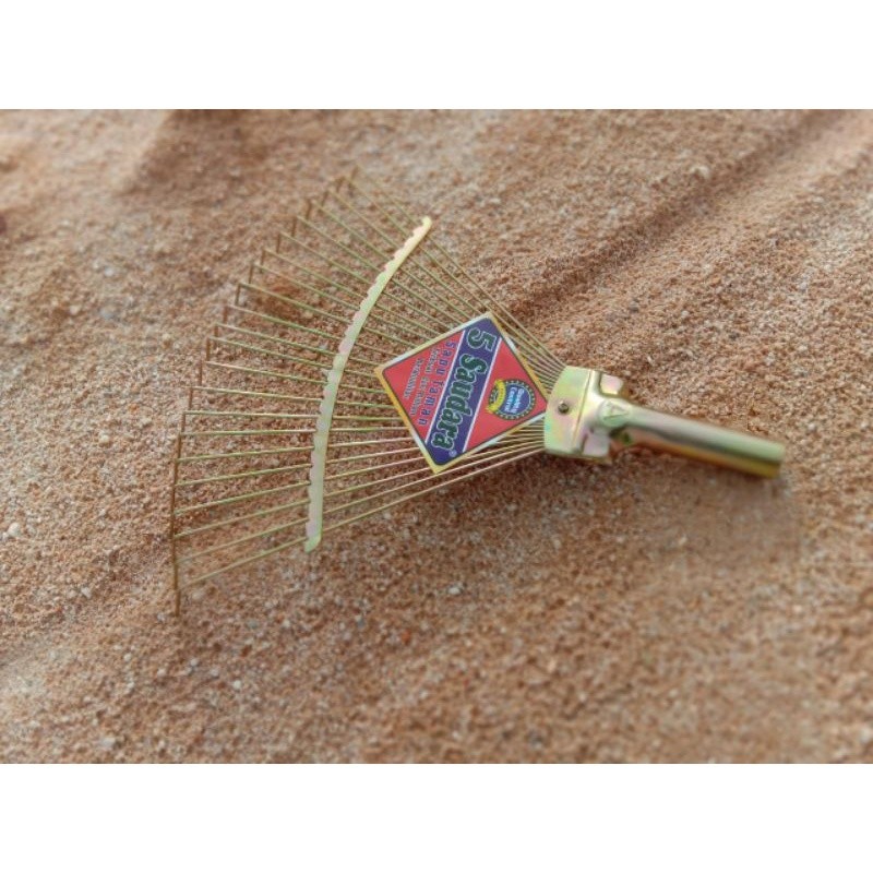 SAPU GARUK BESI SAPU TAMAN KAWAT tanpa Tangkai/Ganggang