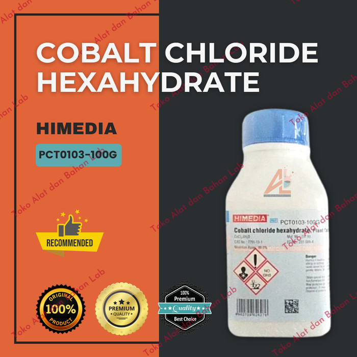 

Cobalt chloride hexahydrate, 100 Gram