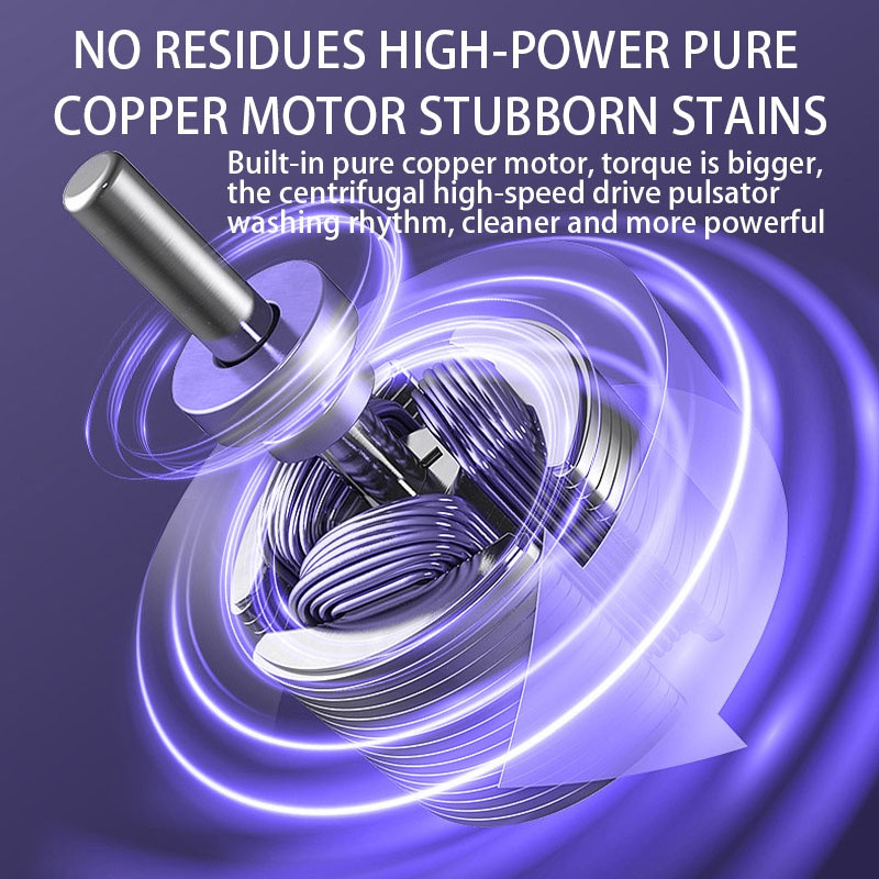 Mesin Cuci Mini Portable Mesin Cuci Lipat Mini Folding Washing Machine Mesin Cuci Kecil KAPASITAS 8L