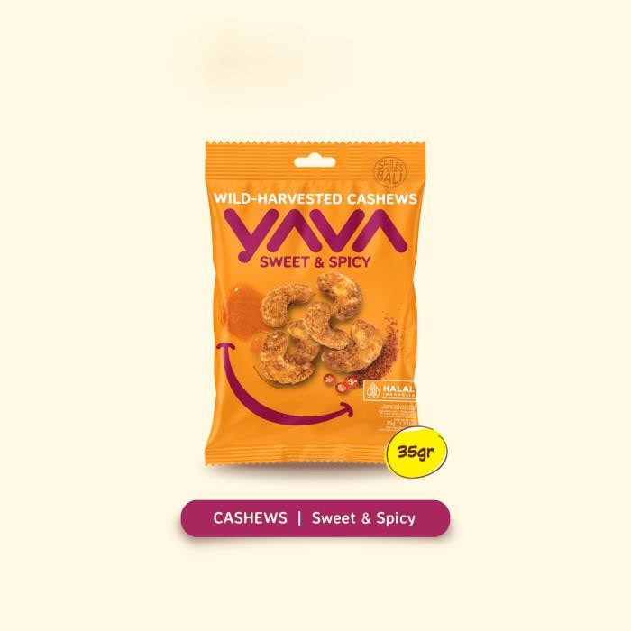 

YAVA Cashew Sweet & Spicy 35gr - kacang mede pedas manis