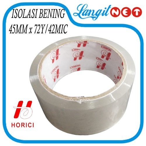 

ISOLASI HORICI038 OPP BENING 45MMx72Y 42MIC