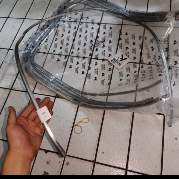 list body alumunium model roll vespa super sprint original fa cakep