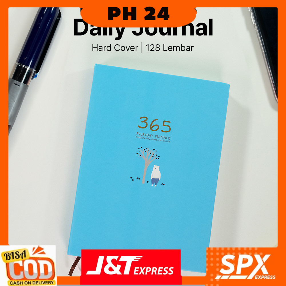 

DingDongTu Buku Diary 365 Hari Daily Journal Hard Cover 128 Lembar - DDT-4083