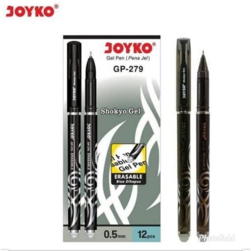 

Pulpen Gel Joyko GPC 279 Bisa dihapus HITAM