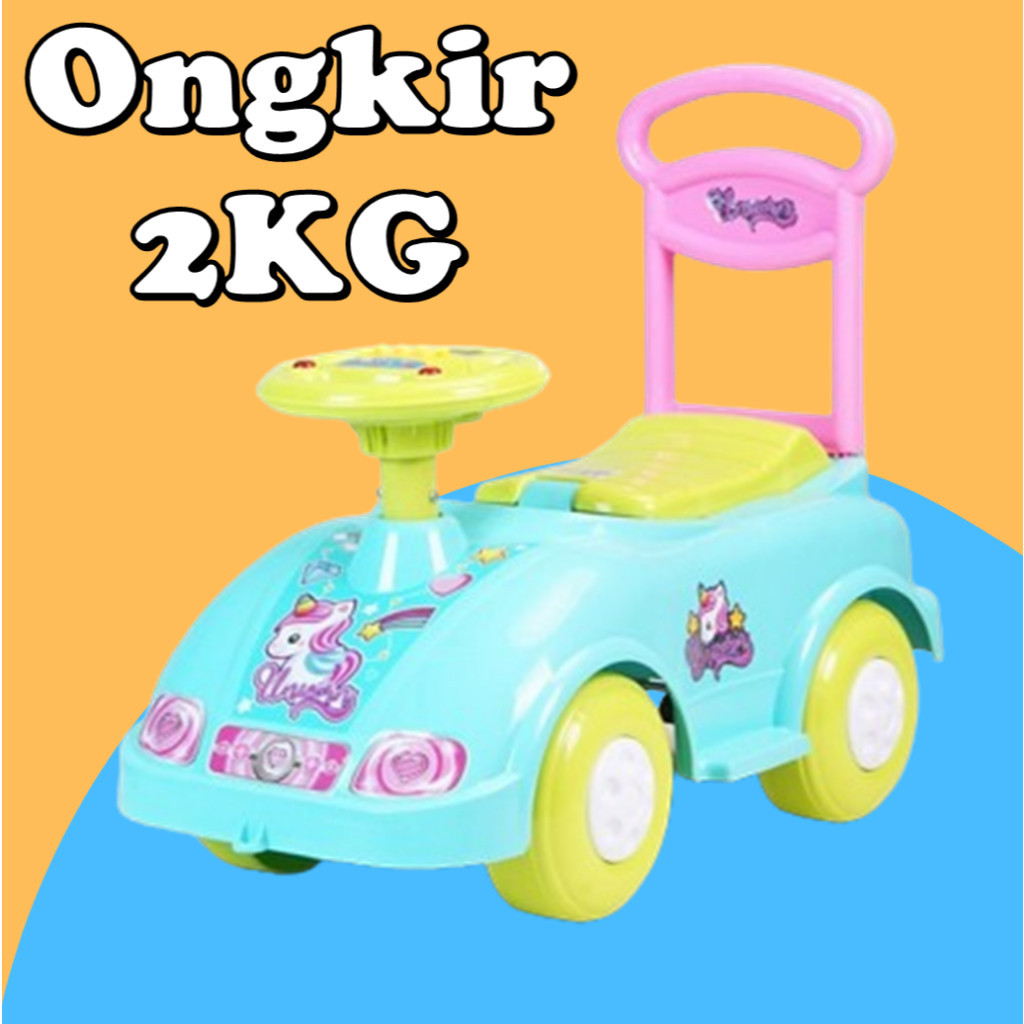 BT54RD Mainan Mobil Anak BTL 559 SHP TOYS - Maenan Mobilan Dorong Tunggang Ride On