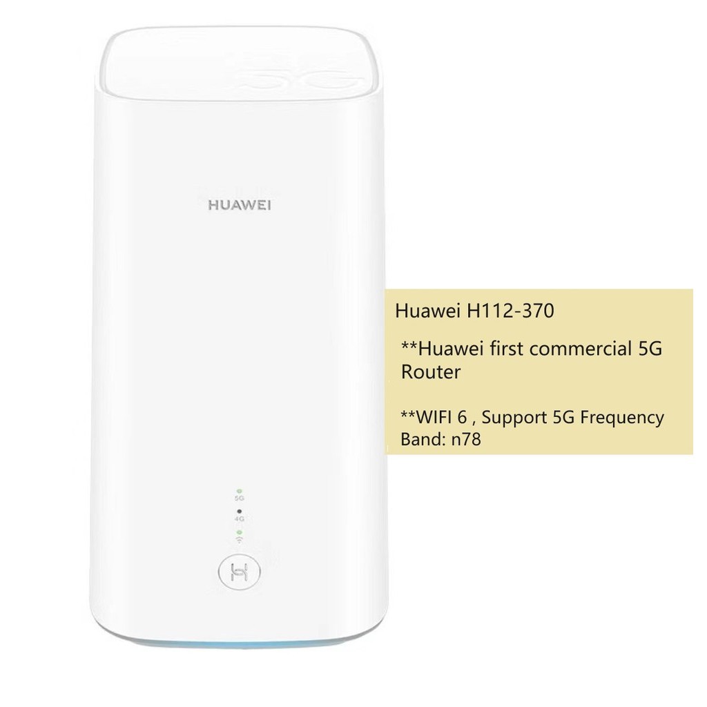 Unlocked New Huawei 5G CPE Pro H112-370 5G CPE Support LTE N78 NSA