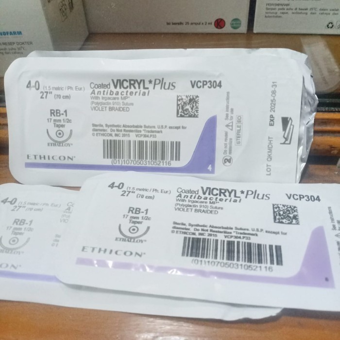 vicryl plus 4.0 VCP304