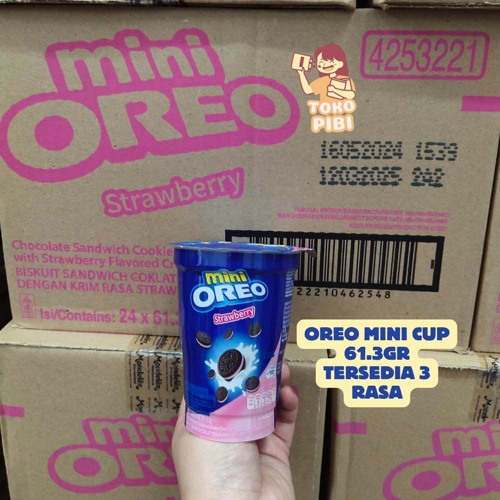 

Oreo Mini kemasan Cup 61.3gr