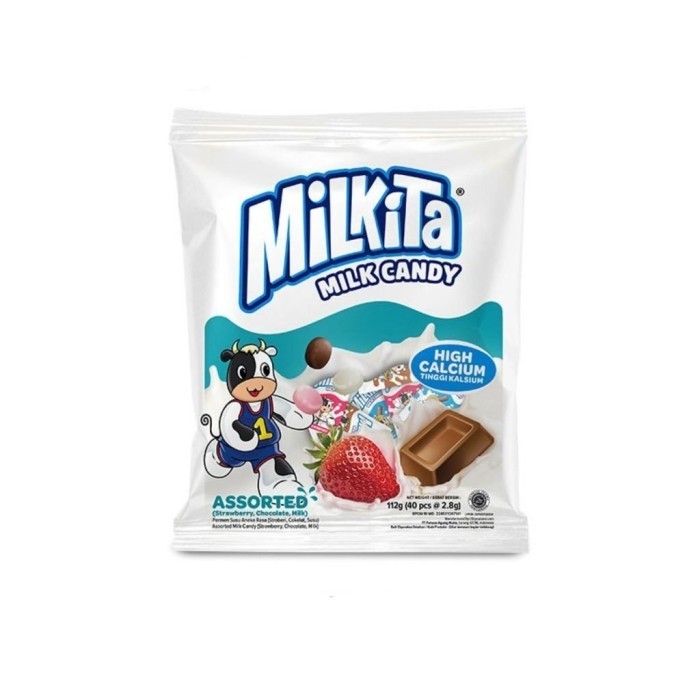 

Milkita Assorted Milk Candy Mix 1 Bag 4g Isi 40pcs Cemilan Murah dan Enak