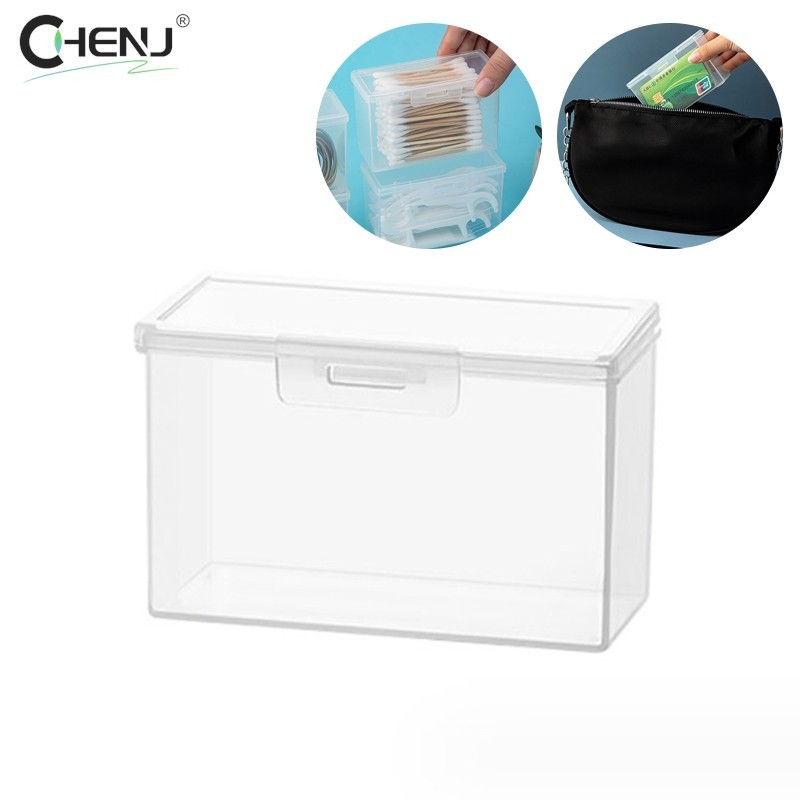 

220ML Transparent Idol Kpop Albumes Photo Storage Photocards Small Card Collection Organizer Box Case Container