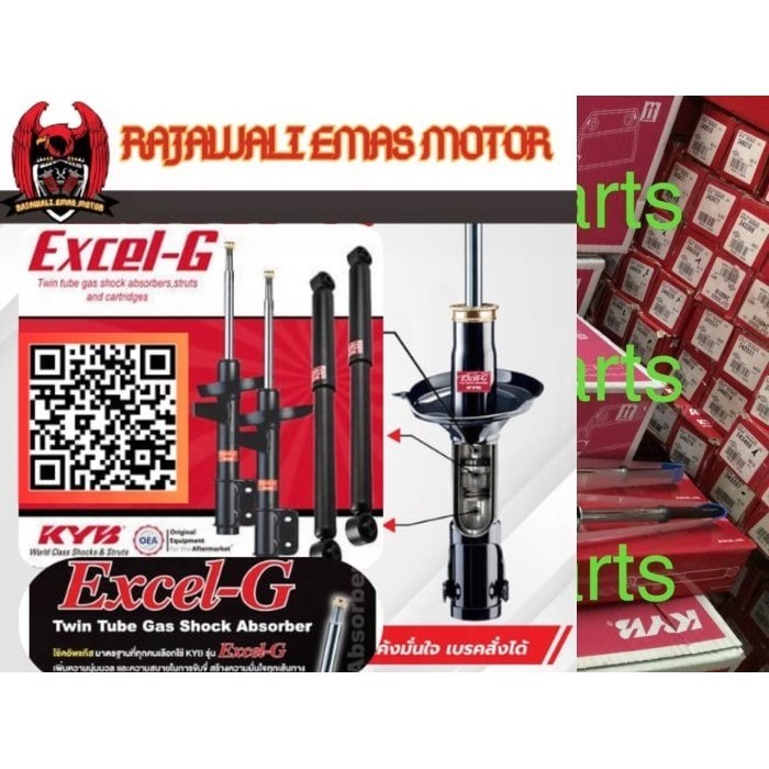 Shock breaker KAYABA Excel G HONDA JAZZ 04-07 BELAKANG