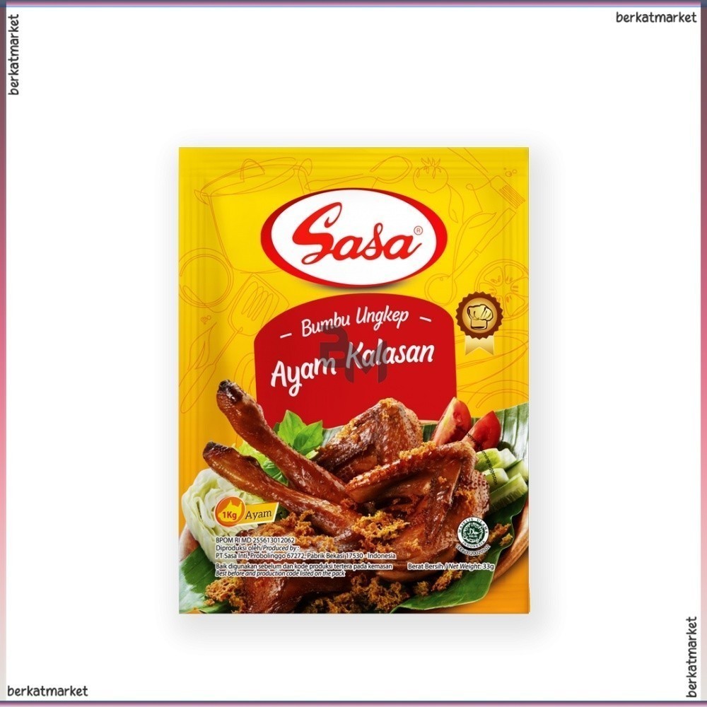 

BUMBU INSTAN SASA BUMBU UNGKEP AYAM KALASAN 33GR BUMBU AYAM GORENG GURIH SALE BUMBU MASAK