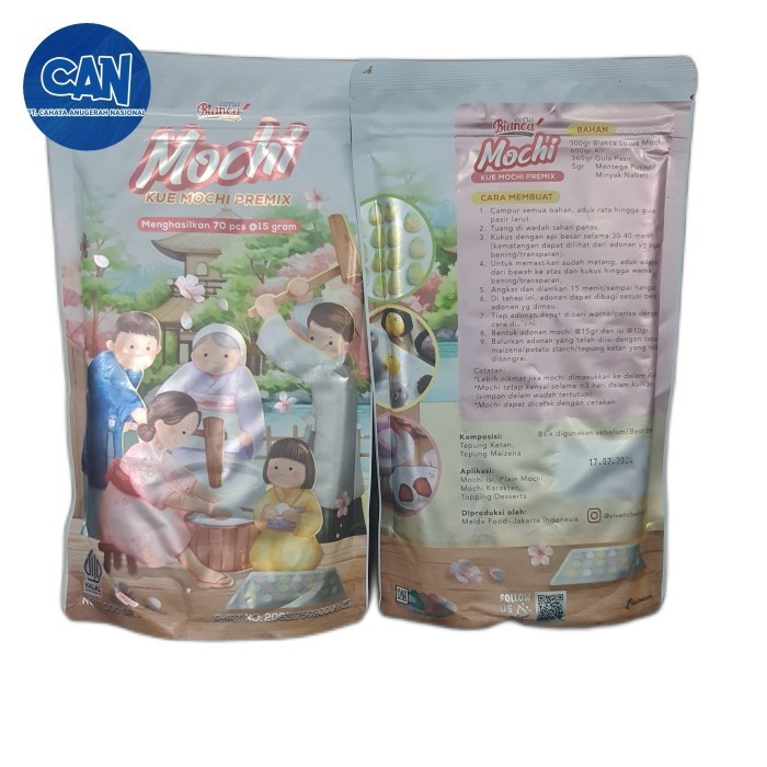 

TERJUAL Tepung Mochi Bianca 300 Gram