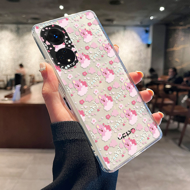 Casing Ponsel Trendi Kelinci Sombong untuk OPPO A98 5G A96 A95 A94 A92 S A9-2020 A91 A8 A79 A78 5G N