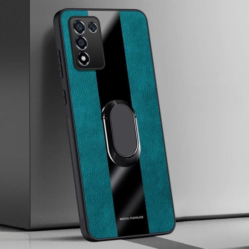 For Realme Q3S Q3T Q3 S Realme Q3 Pro 14 Pro Plus Carnival Q3i 5G case Luxury Magnetic Silicone Leat