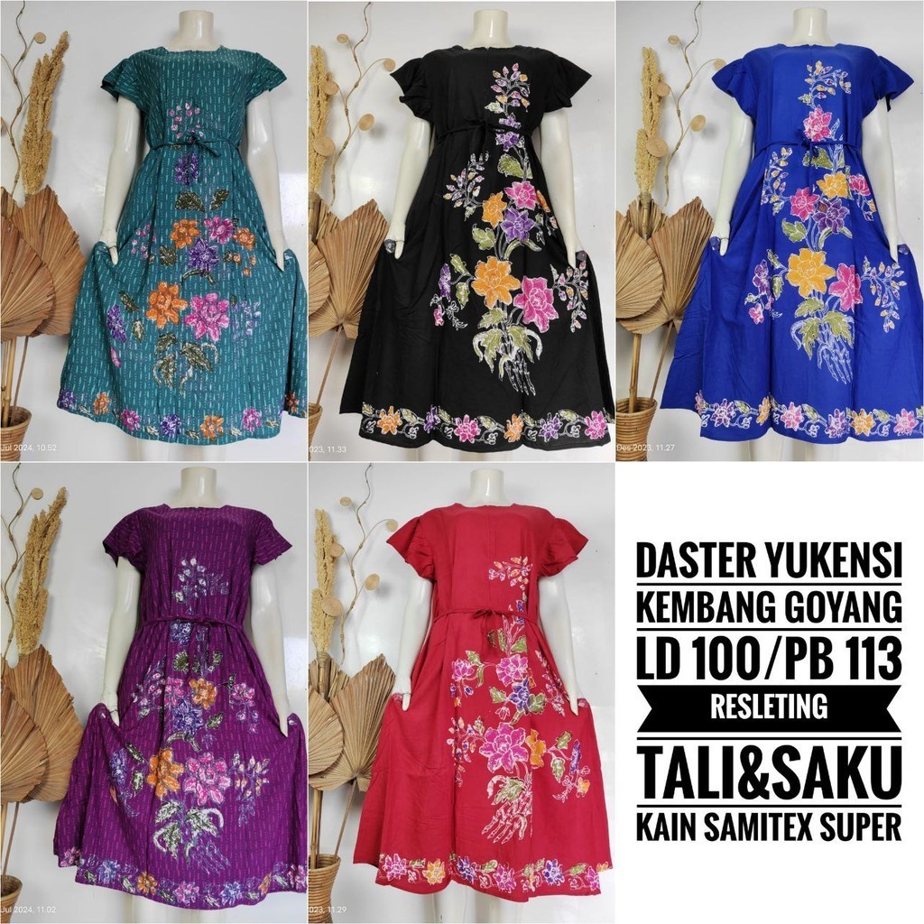 Daster Yukensi Kembang Goyang # BEST SELLER  #DasterBumil #DasterBusui #DasterBatikKekinian #BajuSan