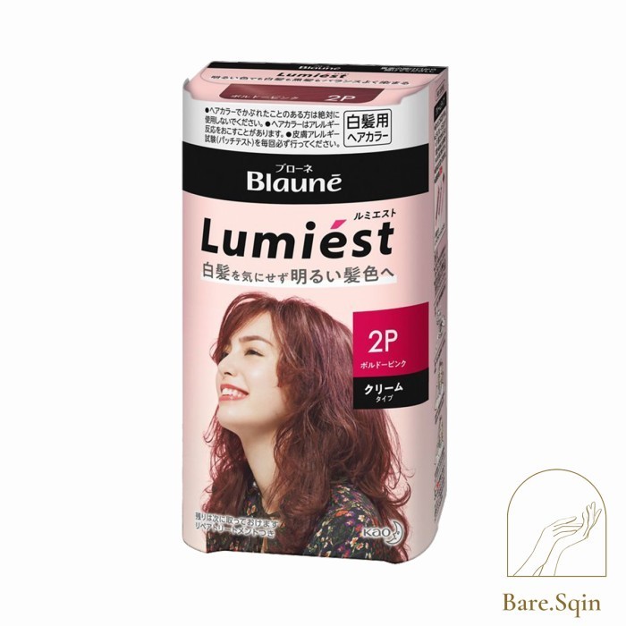 Liese Blaune Lumiest Hair Color (Penutup Uban) Semir Rambut - 2P BordeauxPink