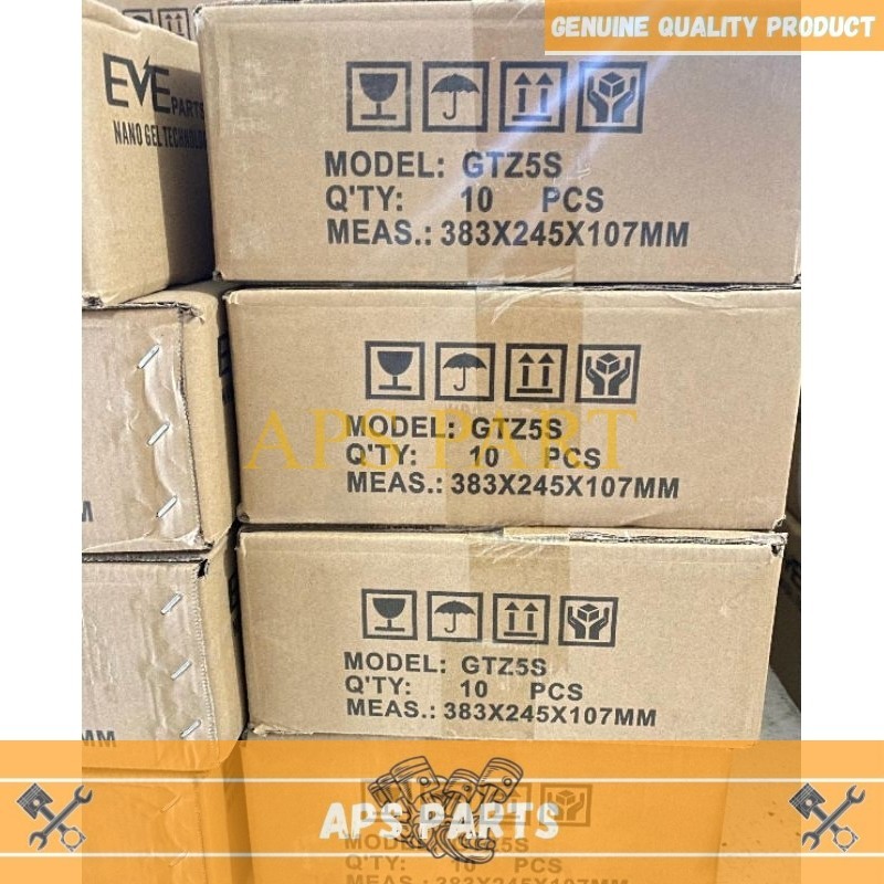 APS PART__ Harga Per Dus Isi 10 Aki Kering GTZ-5S 12V 4Ah Beat Vario Mio J