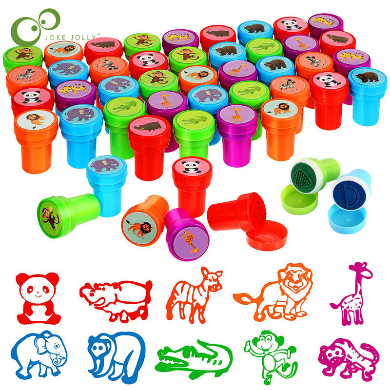 

16Pcs/10pcs Assorted Stamps for Kids Stamp Toys for Party Favor, Teacher Stamps, Kids Treasure Box, Prize for Classroom