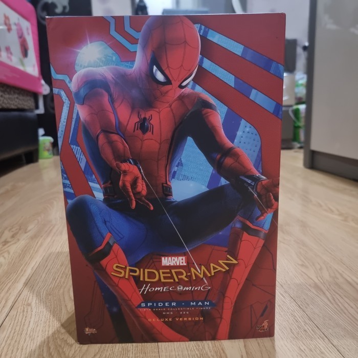hot toys spiderman homecoming deluxe version mms-426